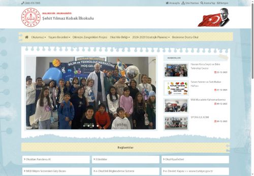 Şehit Yılmaz Kobak İlkokulu - BALIKESİR / BURHANİYE