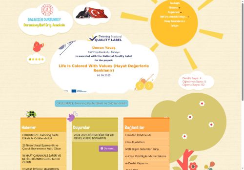 Dursunbey Raif Eriş Anaokulu - BALIKESİR / DURSUNBEY