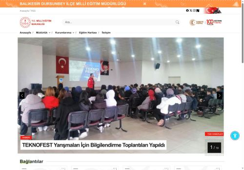 DURSUNBEY İLÇE MİLLÎ EĞİTİM MÜDÜRLÜĞÜ - MEB BALIKESİR