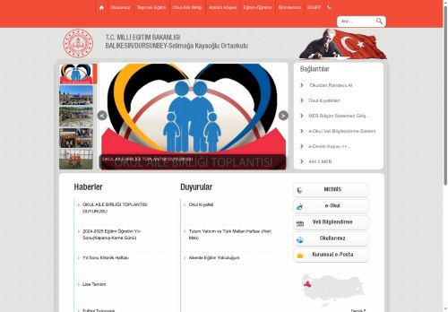 Selimağa Kayaoğlu Ortaokulu - BALIKESİR / DURSUNBEY