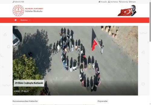 Süleler İlkokulu - BALIKESİR / DURSUNBEY