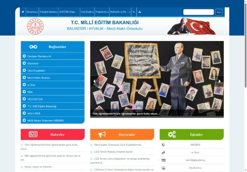 Mecit Ataklı Ortaokulu - BALIKESİR / AYVALIK