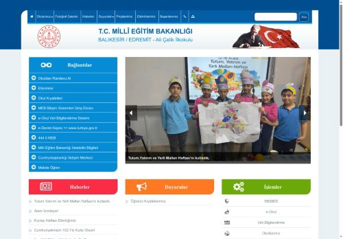 Ali Çelik İlkokulu - BALIKESİR / EDREMİT