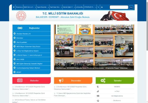 Altınoluk Zahit Eroğlu İlkokulu - BALIKESİR / EDREMİT