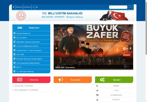 Bostancı İlkokulu - BALIKESİR / EDREMİT