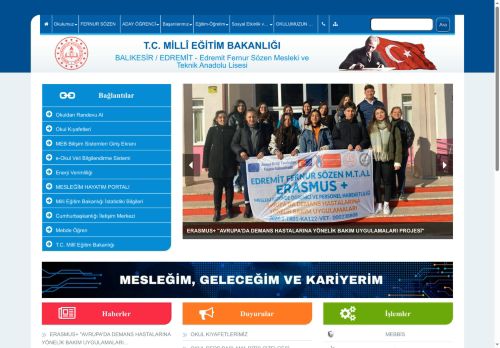 Edremit Fernur Sözen Mesleki ve Teknik Anadolu Lisesi - BALIKESİR / EDREMİT