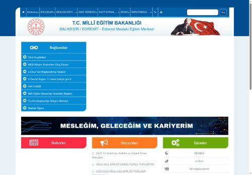Edremit Mesleki Eğitim Merkezi - BALIKESİR / EDREMİT