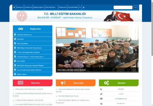 Şehit Kadir Altınöz Ortaokulu - BALIKESİR / EDREMİT