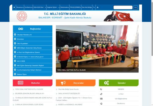 Şehit Kadir Altınöz İlkokulu - BALIKESİR / EDREMİT