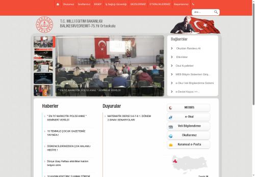 75.Yıl Ortaokulu - BALIKESİR / EDREMİT