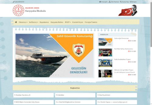 Karşıyaka İlkokulu - BALIKESİR / ERDEK