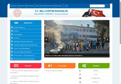 Kurtuluş İlkokulu - BALIKESİR / SINDIRGI