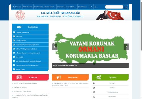 ATATÜRK İLKOKULU - BALIKESİR / SUSURLUK