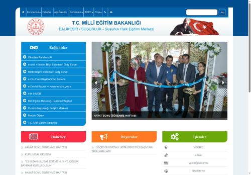 Susurluk Halk Eğitimi Merkezi - BALIKESİR / SUSURLUK