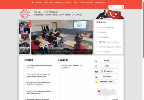 NİMET SADIK ÖZYİĞİT ORTAOKULU - BALIKESİR / SUSURLUK