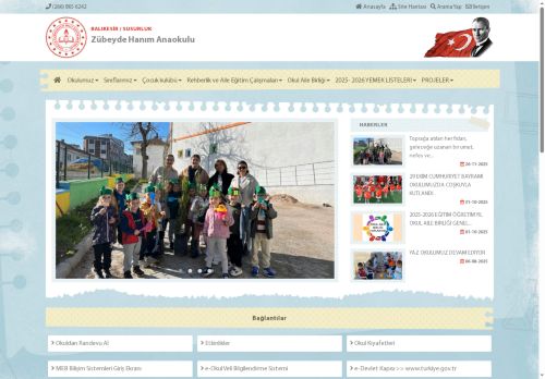 Zübeyde Hanım Anaokulu - BALIKESİR / SUSURLUK