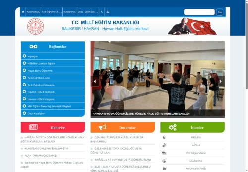 Havran Halk Eğitimi Merkezi - BALIKESİR / HAVRAN