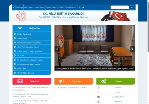 Kocadağ Damlar İlkokulu - BALIKESİR / HAVRAN