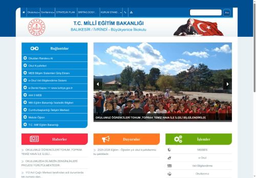Büyükyenice İlkokulu - BALIKESİR / İVRİNDİ