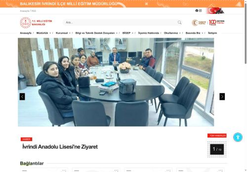 İVRİNDİ İLÇE MİLLÎ EĞİTİM MÜDÜRLÜĞÜ - MEB BALIKESİR