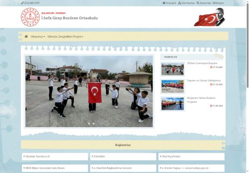 İ.Sefa Giray Bozören Ortaokulu - BALIKESİR / İVRİNDİ