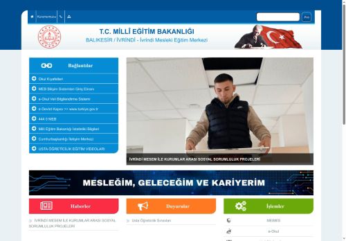 İvrindi Mesleki Eğitim Merkezi - BALIKESİR / İVRİNDİ