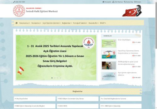 İvrindi Halk Eğitimi Merkezi - BALIKESİR / İVRİNDİ