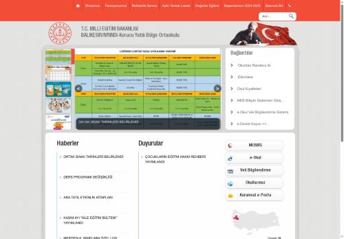 Korucu Yatılı Bölge Ortaokulu - BALIKESİR / İVRİNDİ