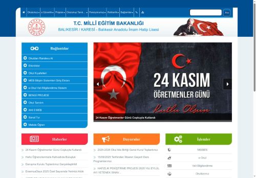 Balıkesir Anadolu İmam Hatip Lisesi - BALIKESİR / KARESİ
