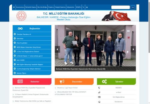 Firdevs Hattatoğlu Özel Eğitim Meslek Okulu - BALIKESİR / KARESİ