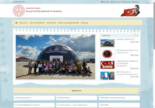 Necip Fazıl Kısakürek Ortaokulu - BALIKESİR / KARESİ