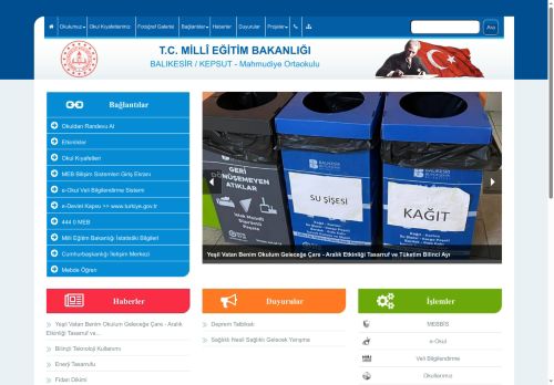 Mahmudiye Ortaokulu - BALIKESİR / KEPSUT