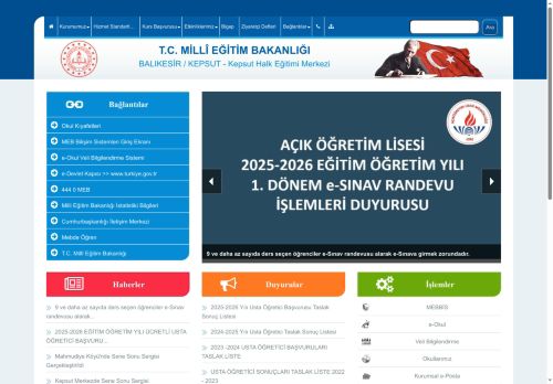 Kepsut Halk Eğitimi Merkezi - BALIKESİR / KEPSUT