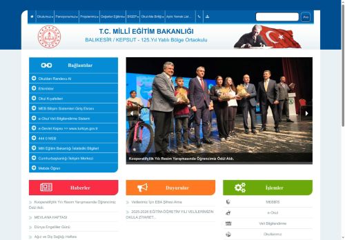 125.Yıl Yatılı Bölge Ortaokulu - BALIKESİR / KEPSUT