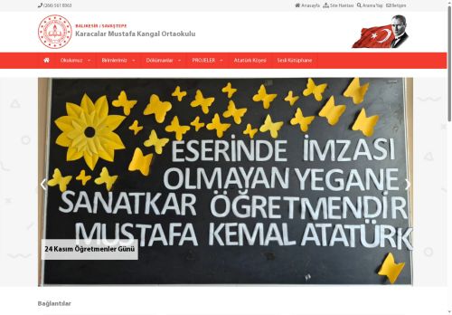 Karacalar Mustafa Kangal Ortaokulu - BALIKESİR / SAVAŞTEPE