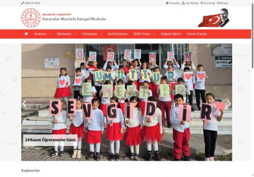 Karacalar Mustafa Kangal İlkokulu - BALIKESİR / SAVAŞTEPE