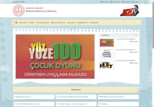 Mehmet Akif Ersoy İlkokulu - BALIKESİR / SAVAŞTEPE