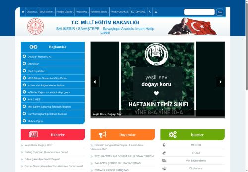 Savaştepe Anadolu İmam Hatip Lisesi - BALIKESİR / SAVAŞTEPE