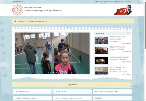Şehit Onbaşı Bayram Kaya İlkokulu - BALIKESİR / SAVAŞTEPE