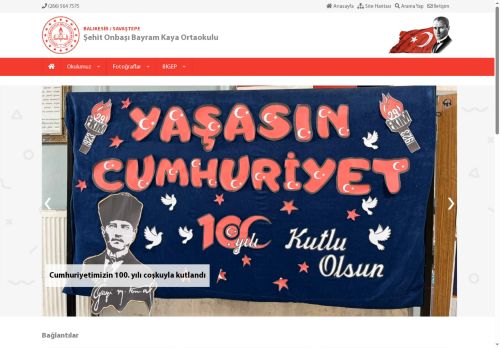 Şehit Onbaşı Bayram Kaya Ortaokulu - BALIKESİR / SAVAŞTEPE