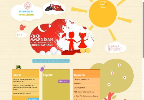 Yarımtaş İlkokulu - BATMAN / BEŞİRİ