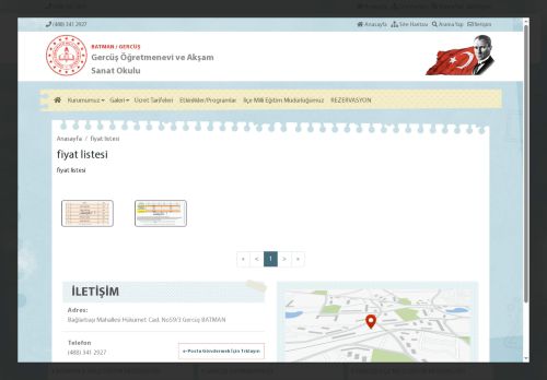 Öğretmen Evi ve Akşam Sanat Okulu - BATMAN / GERCÜŞ
