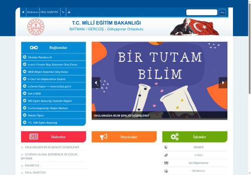 Gökçepınar Ortaokulu - BATMAN / GERCÜŞ