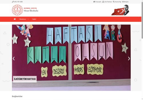 Hisar İlkokulu - BATMAN / GERCÜŞ
