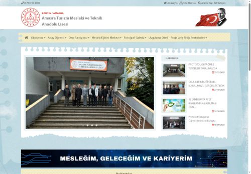 Amasra Turizm Mesleki ve Teknik Anadolu Lisesi - BARTIN / AMASRA