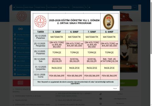 Fatih Sultan Mehmet Ortaokulu - BARTIN / AMASRA