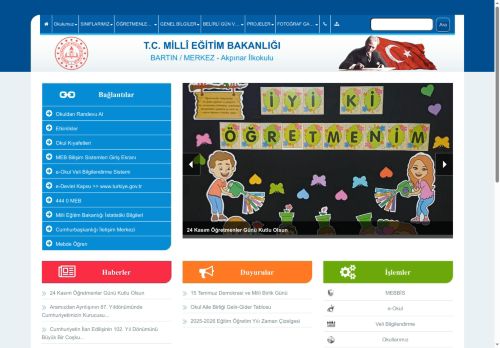 Akpınar İlkokulu - BARTIN / MERKEZ