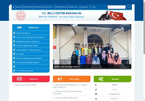 Arıt imam Hatip Ortaokulu - BARTIN / MERKEZ