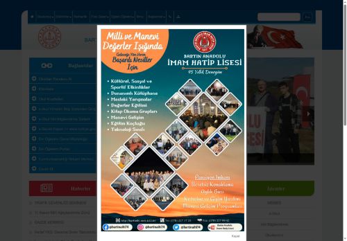 Bartın Anadolu İmam Hatip Lisesi - BARTIN / MERKEZ