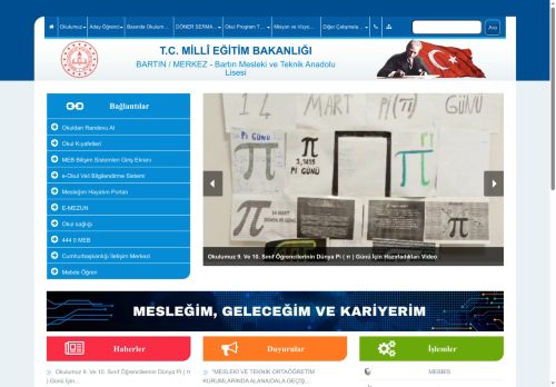 Bartın Mesleki ve Teknik Anadolu Lisesi - BARTIN / MERKEZ